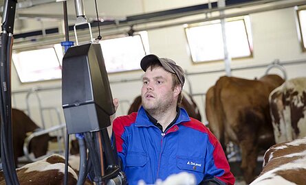 DeLaval Melksysteme Anbindestall